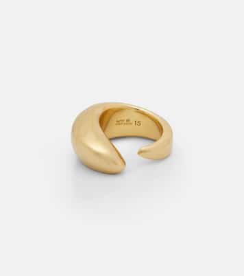 Bague Prisma en argent sterling et plaqué or | Bottega Veneta