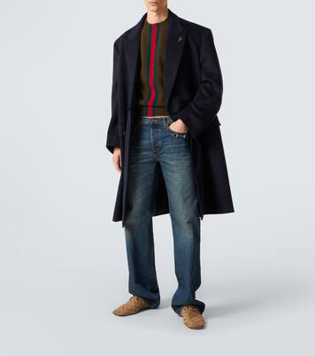Pullover Web Stripe aus Wolle | Gucci