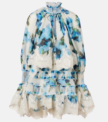 Minikleid mit Spitze | Zimmermann