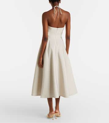 Bedrucktes Cocktailkleid aus Faille | Oscar de la Renta