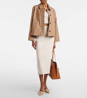 Cadmio cotton-blend jersey pencil skirt | 'S Max Mara