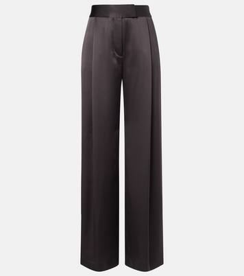 Silk satin wide-leg pants | The Sei