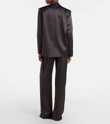 Silk satin wide-leg pants | The Sei