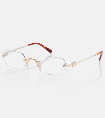 Lunettes rectangulaires | Miu Miu