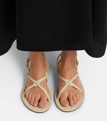 Malick Strap leather sandals | The Row