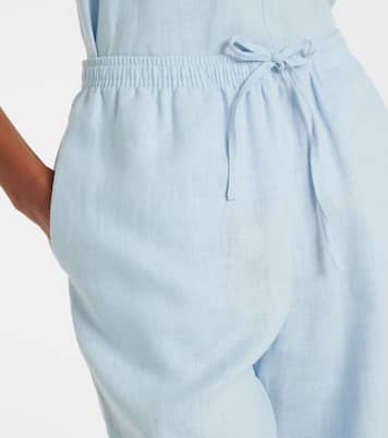 Weite Hose Aurelia aus Leinen | Asceno