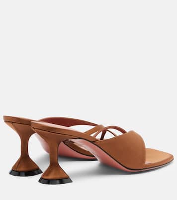 Shiona satin sandals | Amina Muaddi