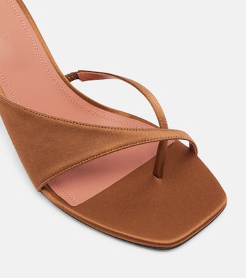 Shiona satin sandals | Amina Muaddi