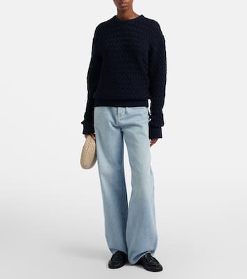 Silenzio Intrecciato leather loafers | Bottega Veneta