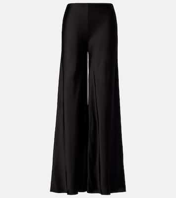 Weite Hose aus Satin | Norma Kamali