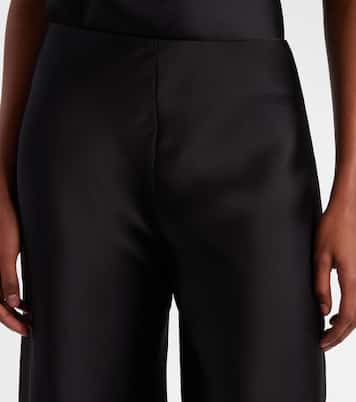 Weite Hose aus Satin | Norma Kamali