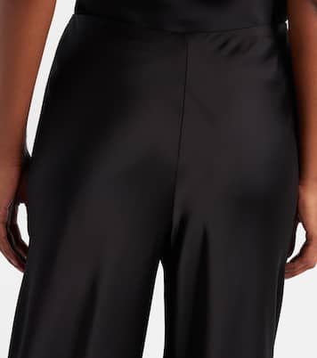 Weite Hose aus Satin | Norma Kamali