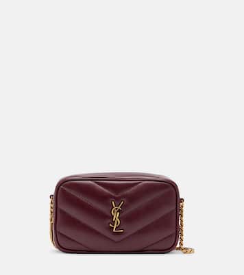 Loulou Mini quilted leather camera bag | Saint Laurent