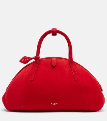 Purse Small suede top-handle bag | Alaïa
