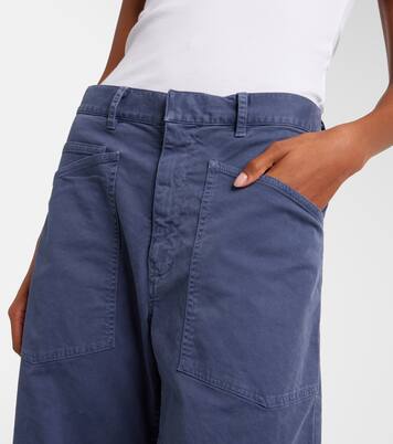 Shon cotton barrel-leg pants | Nili Lotan