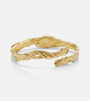 Delphi 24kt gold-plated bangle  | Ysso