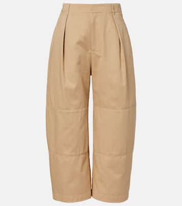 Cropped-Hose aus Baumwolle | Loewe