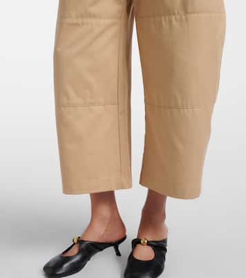 Cropped-Hose aus Baumwolle | Loewe