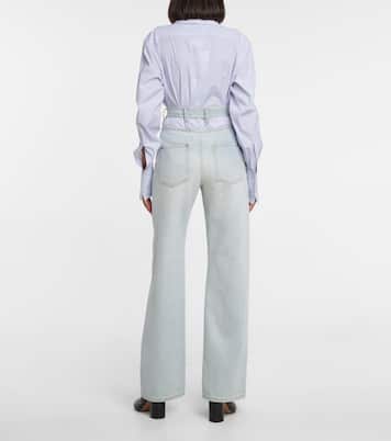 Jeans a gamba larga con cut-out | Maison Margiela