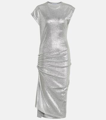 Metallic jersey dress | Rabanne