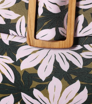 Culotte de bikini Ursula imprimée à taille haute | Alexandra Miro