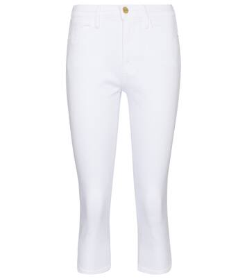 Jean raccourci Le High Pedal Pusher à taille haute | Frame