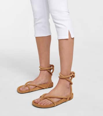 Jean raccourci Le High Pedal Pusher à taille haute | Frame