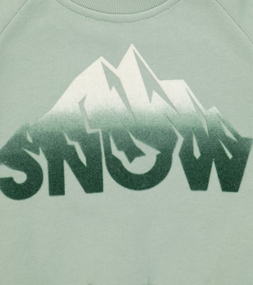 Sweat-shirt imprimé en coton | Il Gufo