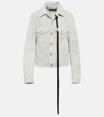 Jacke Anne aus Veloursleder | Ann Demeulemeester