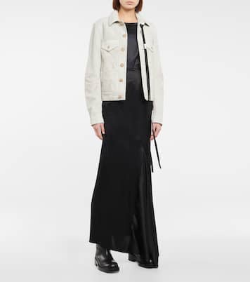Jacke Anne aus Veloursleder | Ann Demeulemeester