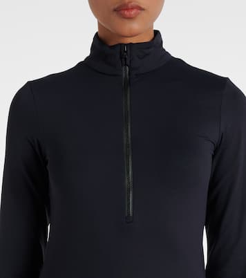 Top de esquí con cremallera parcial y logo | Fusalp