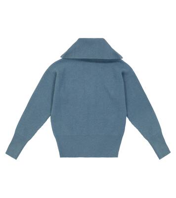 Zipped cashmere cardigan | Brunello Cucinelli Kids