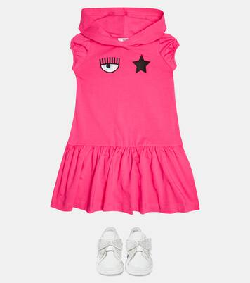 x Chiara Ferragni hoodie dress | Monnalisa