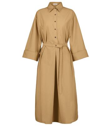 Hemdblusenkleid aus Popeline | Brunello Cucinelli