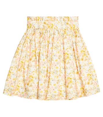 Jupe Tuie en coton à fleurs | Bonpoint