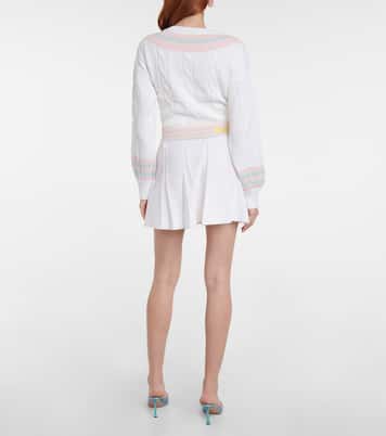 Bestickter Minirock Roz | LoveShackFancy