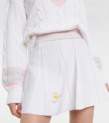 Bestickter Minirock Roz | LoveShackFancy