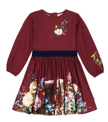 Christine printed cotton-blend dress | Molo