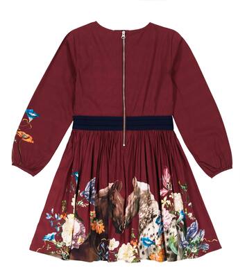 Christine printed cotton-blend dress | Molo