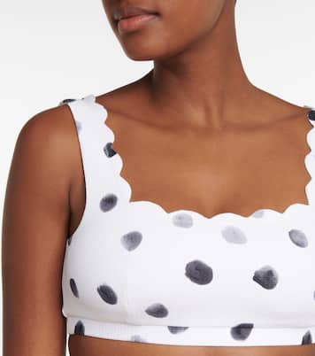 Haut de bikini Palm Spring à pois | Marysia