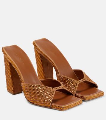 Rosie 14 crystal-embellished sandals | Gia Borghini