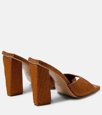 Rosie 14 crystal-embellished sandals | Gia Borghini