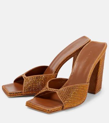 Rosie 14 crystal-embellished sandals | Gia Borghini