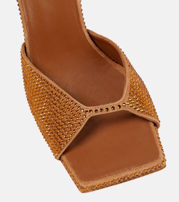 Rosie 14 crystal-embellished sandals | Gia Borghini