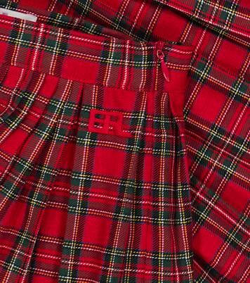 Jupe en coton à carreaux | ERL Kids