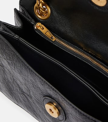 Schultertasche Crush Small aus Leder | Balenciaga