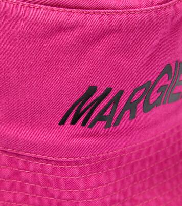 Logo cotton bucket hat | MM6 Maison Margiela Kids