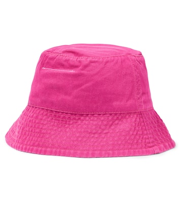 Logo cotton bucket hat | MM6 Maison Margiela Kids