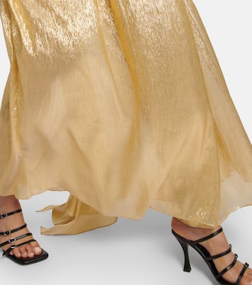 Robe longue Allas en soie mélangée | Petar Petrov