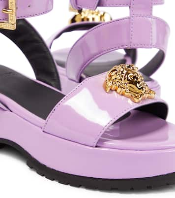 La Medusa platform sandals | Versace Kids
